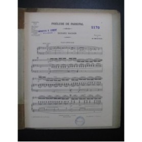 WAGNER Richard Prélude de Parsifal Orchestre 1914