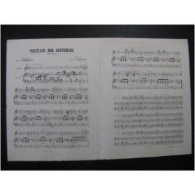 ARNAUD Etienne Voltigez mes Souvenirs Nanteuil Chant Piano ca1864