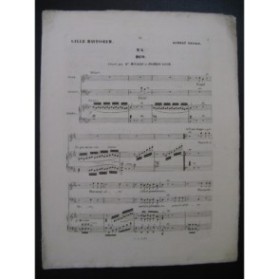 GRISAR Albert Gille Ravisseur No 4 Chant Piano 1848