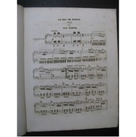 HENRION Paul Le Bal des Sceaux Piano ca1850
