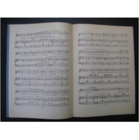 RESPIGHI Ottorino Invito Alla Danza Chant Piano 1906
