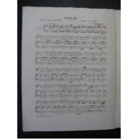 THYS Alphonse Nenni Da ! Chant Piano 1844