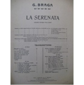 HITZ Franz La Sérénata Piano 1944