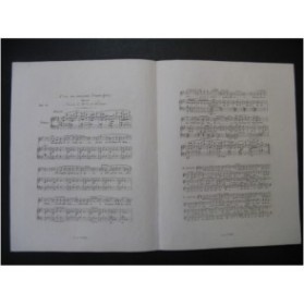 CLAPISSON Louis C'est un souvenir d'autrefois Chant Piano ca1830