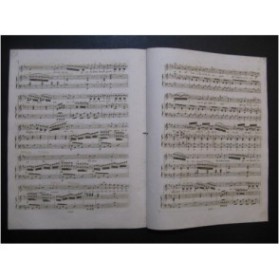 ROSSINI G. La Pietra di Paragone Scene Chant Piano ou Harpe ca1820