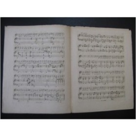 LULLY Jean Baptiste Air de Méduse de Persée Chant Piano ca1860