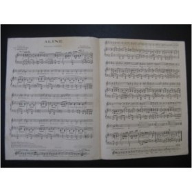 HENNION B. Aline Piano Chant 1923