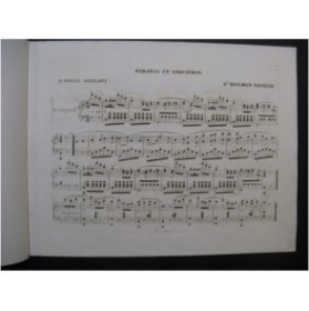 BOHLMAN SAUZEAU Henri Pirates et Sorcière Piano 1847