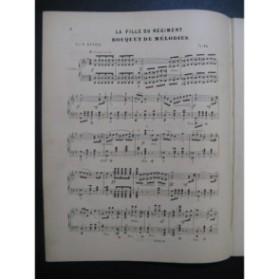 BEYER Ferdinand La Fille du Régiment Piano ca1895