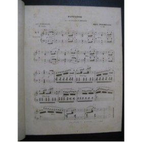 BURGMULLER Friedrich Les Étincelles Piano ca1850