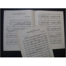 LADOUX Armand Impression Rêverie Piano Violoncelle ou Violon