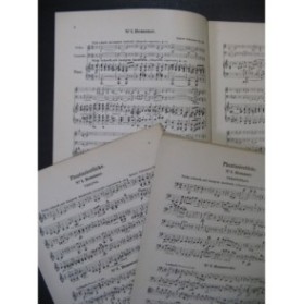 SCHUMANN Robert Fantasiestücke op 88 Piano Violon Violoncelle
