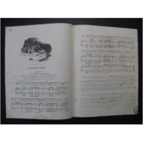 PANSERON Auguste Au revoir Louise Chant Piano 1830