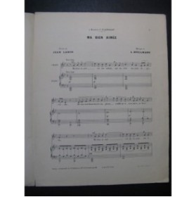 BOËLLMANN L. Ma Bien-Aimée Chant Piano ca1910