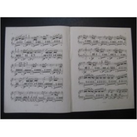 LEYBACH J. Deuxième Boléro Brillant Piano 1868