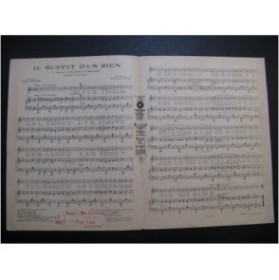 YVAIN Maurice Il suffit d'un rien Chant Piano 1925