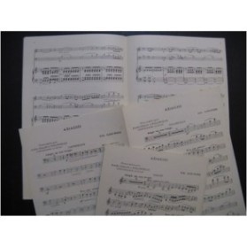 GOUNOD Charles Adagio Trio Piano Violon Violoncelle ca1907