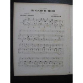 COLLIN Lucien Les Cloches de Meudon Chant Piano ca1880