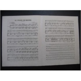 DURBEC L. Le Pinson de Berthe Chant Piano XIXe siècle