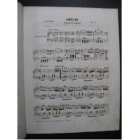 ETTLING Émile Amélie Piano XIXe siècle