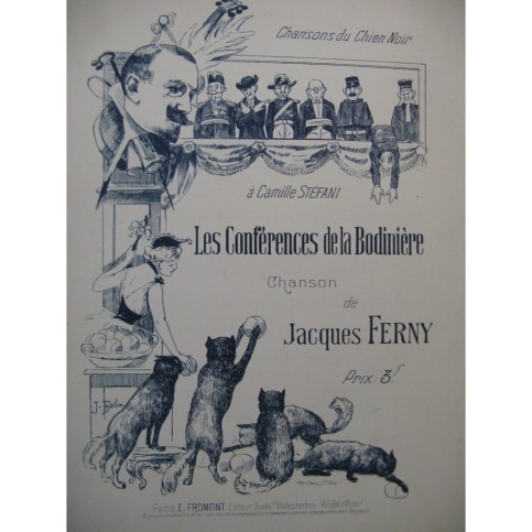 FERNY Jacques Les Conférences de la Bodinière Chant Piano