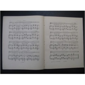 BEMBERG Herman Chant Vénitien Chant Piano 1887