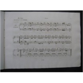 TOLBECQUE Jean Baptiste Le Lion Piano ca1850