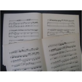 LECOCQ Charles Offertoire Violon Orgue ou Piano  ca1885