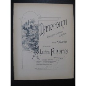 FONTAYNE Lucien Damayanti Pantoum Chant Piano