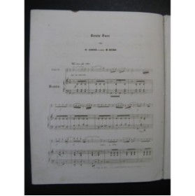 LOUIS N. Rondo Turc Violon Piano ca1835