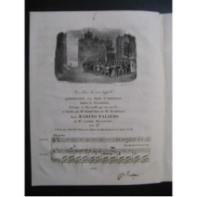 MAGNE Louis La Dernière Larme Chant Piano ca1860
