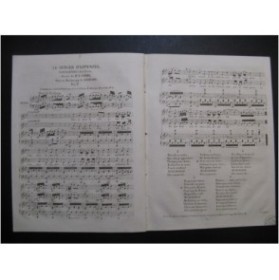 ANDRADE Auguste Le Berger d'Appenzel Chant Piano ca1830