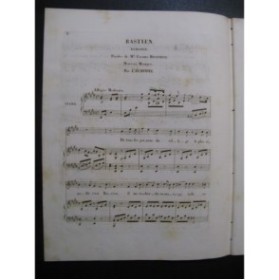 L'ÉCHOPIÉ Bastien chant Piano ca1830