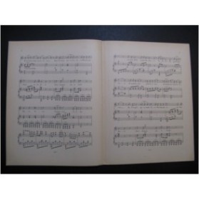 AUBERT Gaston Jours Heureux Piano Chant 1910