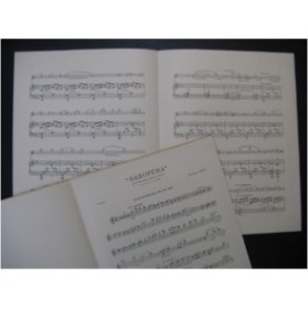 PETIT Pierre Saxopéra Saxophone Piano 1952