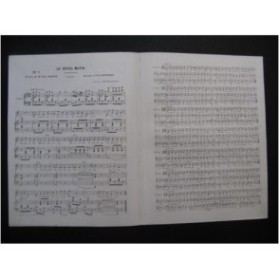 HENRION Paul Le Réveil Matin Chant Piano ca1855