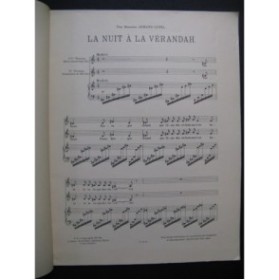 MILHAUD Darius Sept Poèmes de Paul Claudel Chant Piano 1913
