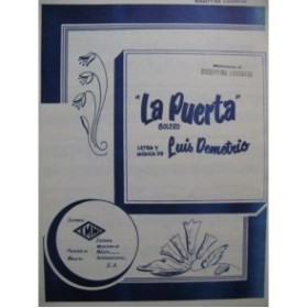 DEMETRIO Luis La Puerta Piano 1958