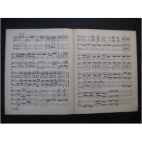 MOZART W. A. Sonate D dur 2 Pianos 4 mains 1895