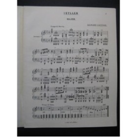 GAUTIER Leonard Idyllen Piano XIXe siècle