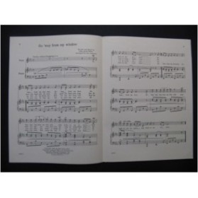 JOHN JACOB NILES Go Way From My Window Chant Piano 1944