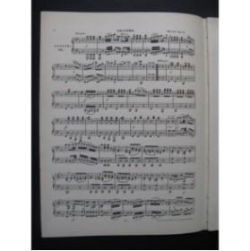 DIABELLI Anton Sonate No 3 Piano 4 mains XIXe