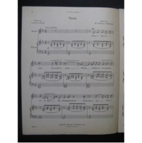 HENNION ROBINSON Noon Chant Piano 1924