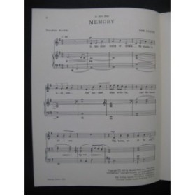 ROREM Ned Memory Chant Piano 1961