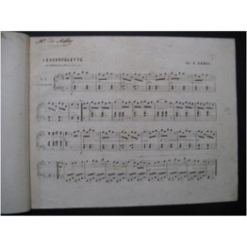 LEDUC Alphonse L'Escarpolette Piano ca1850