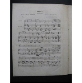 LECRY Albert Nella Chant Piano ca1840