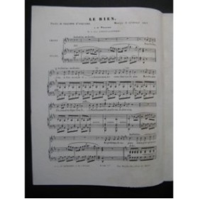 AMAT Léopold Le Bien Chant Piano ca1860