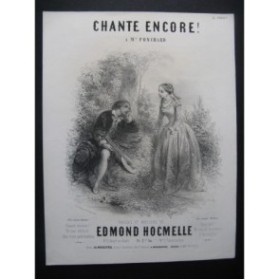 HOCMELLE Edmond Chante Encore ! Chant Piano ca1840