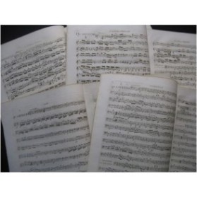 MOZART W. A. Trois Quatuors op 32 Violon Alto Basse ca1796