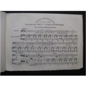 SAVI Luigi Caterina di Cleves Duettino Chant Piano ca1810